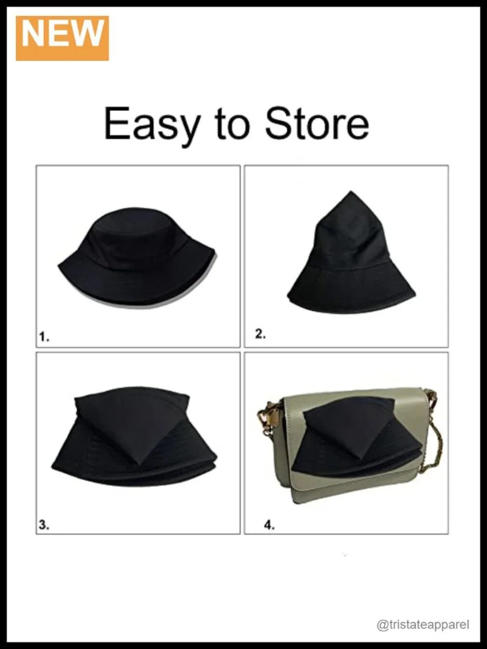 Cotton Bucket Hat UPF 50+ Sun Protection for Fishing Hiking Beach